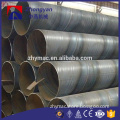 API 5L GRB spiral welded steel pipe, used in oil and gas projects